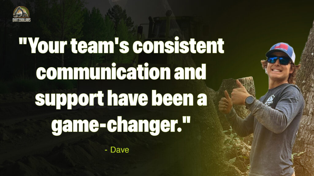 Dirt2Dollars Reviews - Real Customer Feedback from Tree Clearing Contractor.