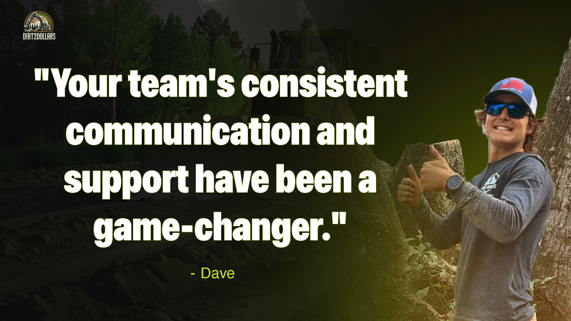 Dirt2Dollars Reviews - Real Customer Feedback from Tree Clearing Contractor.
